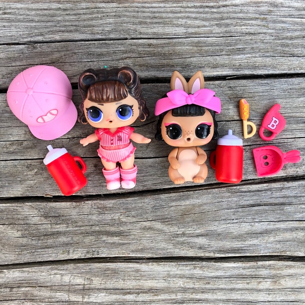 LOL Surprise Dolls Lil Short Stop & Stop Hop Lot